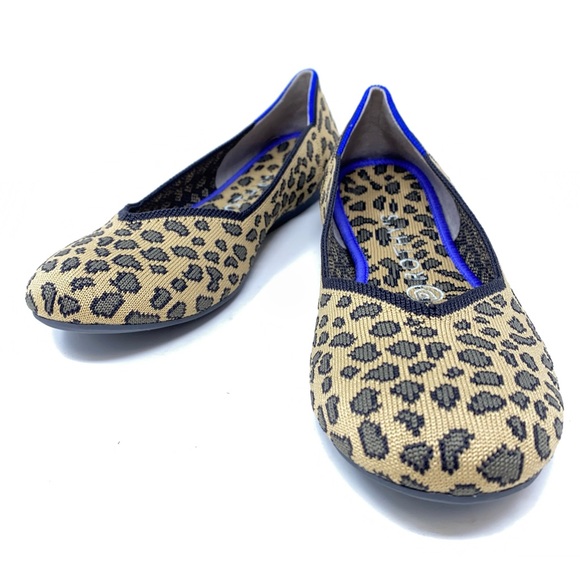 Rothy’s Round Toe Leopard Print in Like New Condition. - Picture 7 of 12